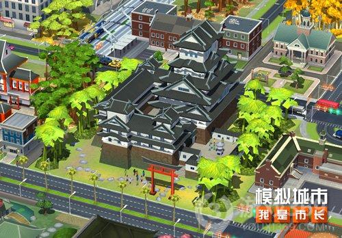 模拟城市：我是市长建造东方禅意的神社与民宿