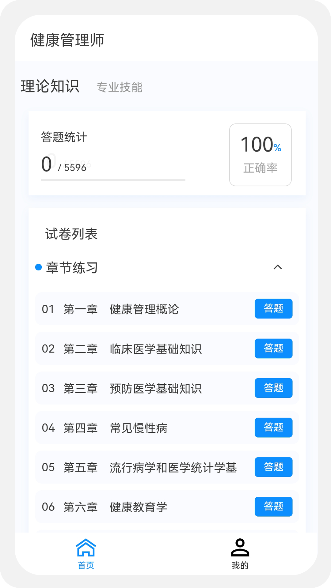 健康管理师100题库图6