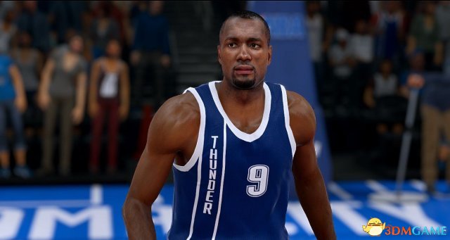 NBA2K15伊巴卡面补mod前盖帽王守护雷霆篮筐