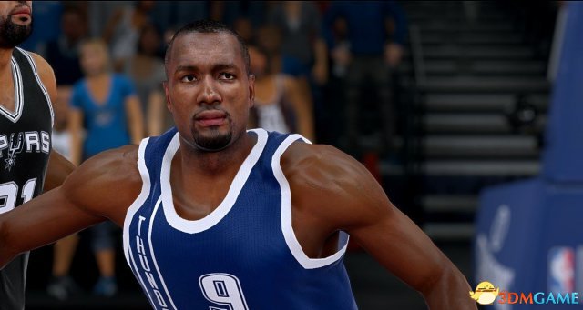 NBA2K15伊巴卡面补mod前盖帽王守护雷霆篮筐