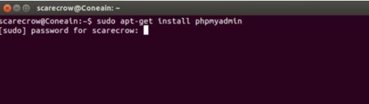 phpmyadmin在ubuntu环境下安装步骤