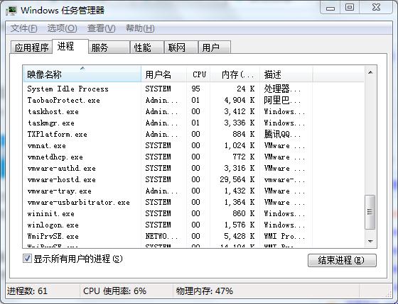 win7系统找出后台运行程序的操作方法