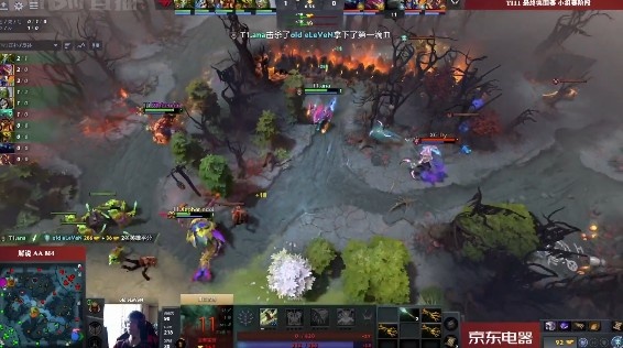 Dota2Ti11外卡赛战报：T1调整状态２:０横扫XG