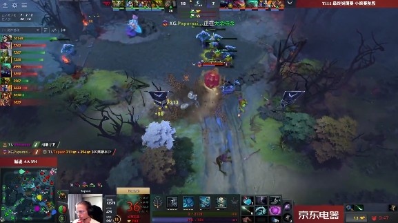 Dota2Ti11外卡赛战报：T1调整状态２:０横扫XG