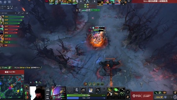 Dota2Ti11外卡赛战报：T1调整状态２:０横扫XG