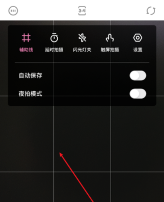 一甜相机辅助线在哪设置