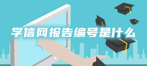 学信网报告编号是什么应该怎么查询