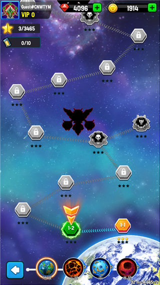 银河之战深空射手高级版(Space Shooter)