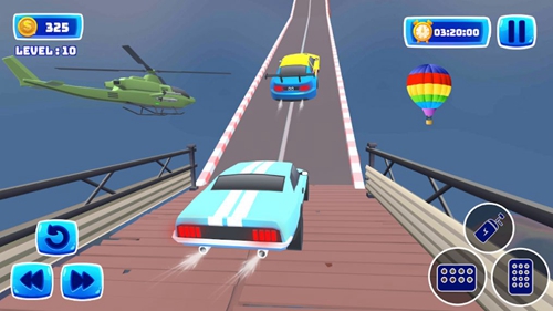 儿童特技竞速赛StuntsDrivingKidsGames图3