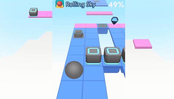 滚动的天空电音关卡破解版