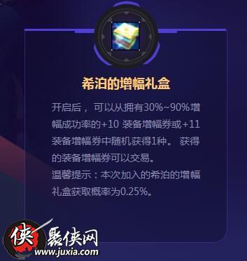 dnf希泊的增幅礼盒怎么获得dnf希泊的增幅礼盒有什么奖励