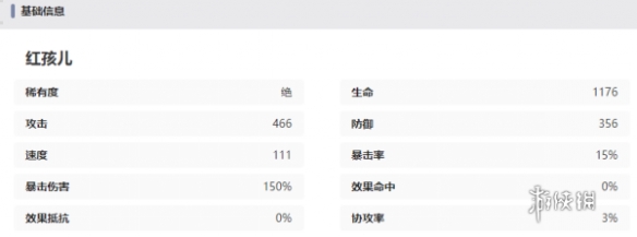 西游笔绘西行红孩儿技能强度一览