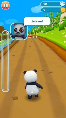 TalkingPandaBabyRush
