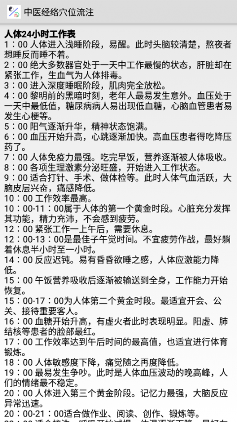 中医经络穴位图3