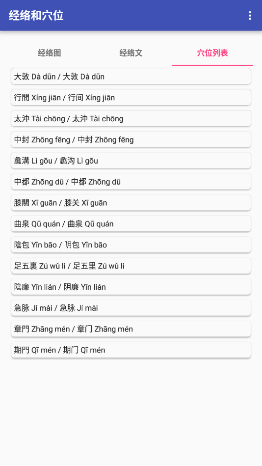 中医经络穴位图4