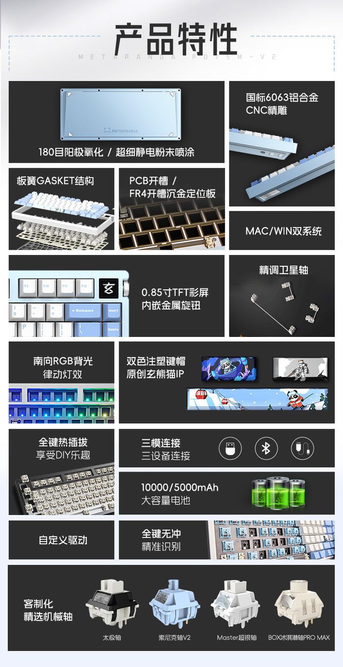 玄派2周年国风正当时玄派玄熊猫PD75M