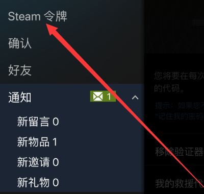 Steam中看救援代码的方法