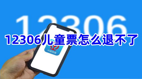 12306儿童票怎么退不了12306儿童票为什么退不了票