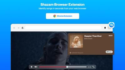 苹果在Chrome浏览器中加入Shazam扩展程序