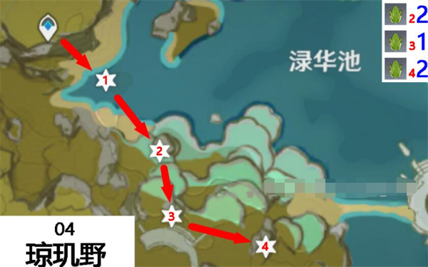 原神青蛙采集点位置攻略