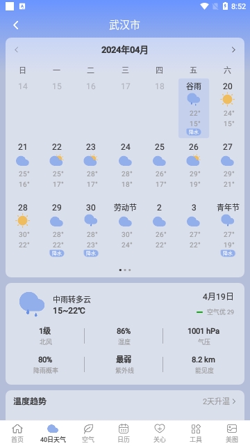 清雨天气截图5