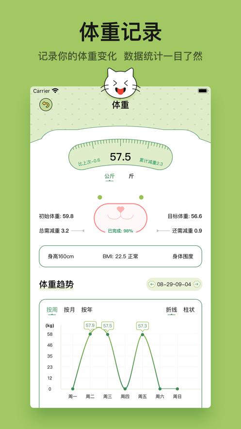 小懒喵健康记录官方版截图4
