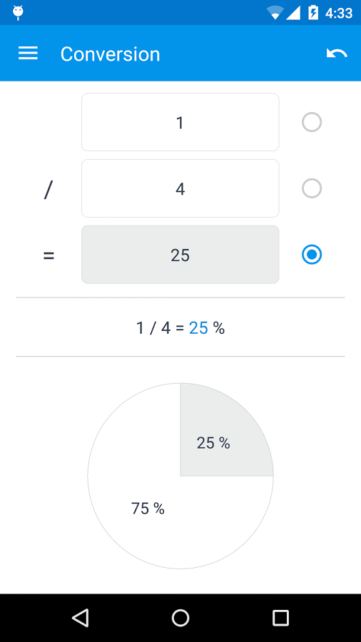 百分比计算器手机版截图7