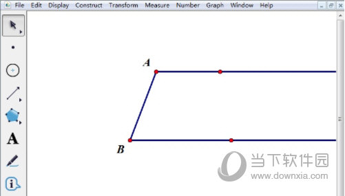 几何画板如何按已知条件画几何图形绘制方法介绍