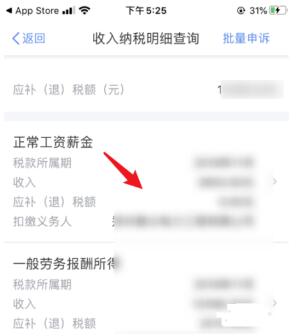 个人所得税纳税明细怎么查