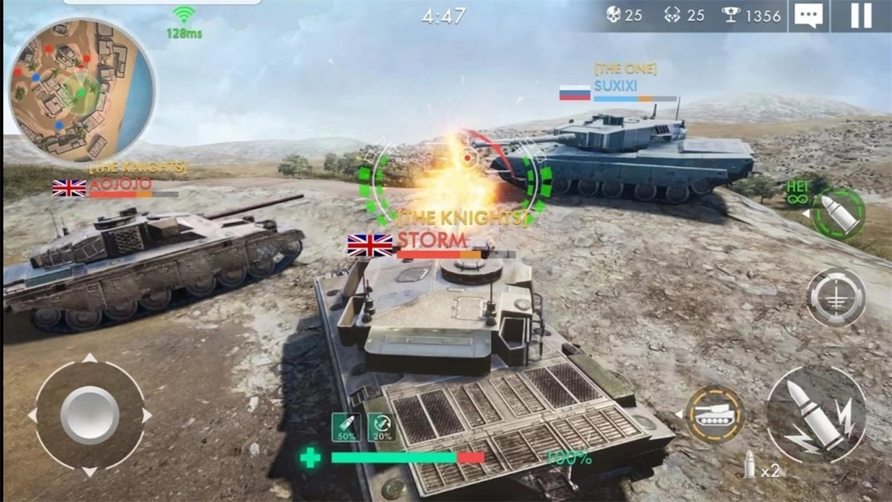 tankwarfare:pvpbattlegame截图7