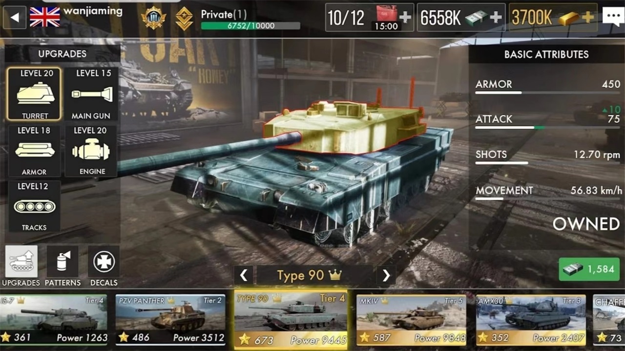 tankwarfare:pvpbattlegame截图4