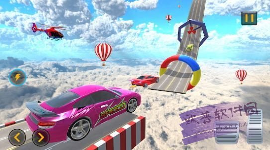 不可能的轨道车特技ImpossibleTrackCarStuntGame截图3