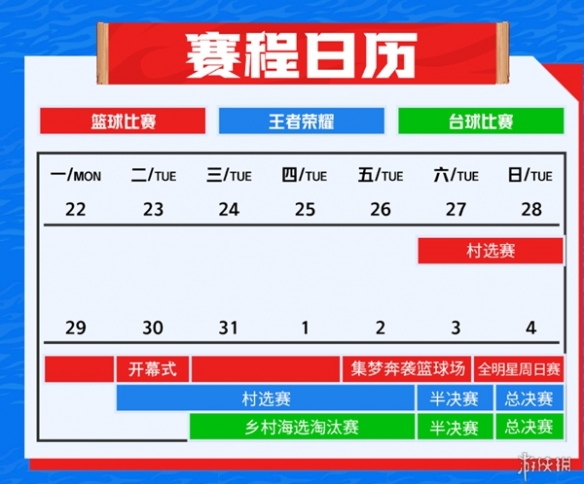 普陀六横五星村运会今日开幕，共赴赛事盛宴