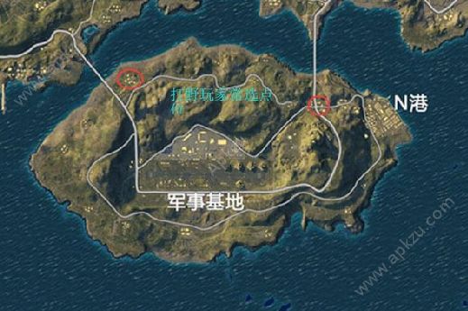 绝地求生刺激战场堵桥跳哪里好堵桥跳伞推荐