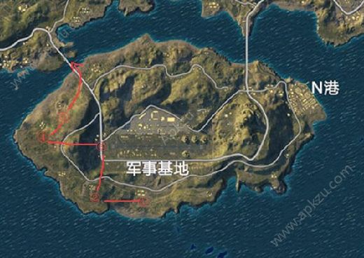 绝地求生刺激战场堵桥跳哪里好堵桥跳伞推荐