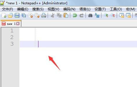 代码编辑器Notepad++光标不显示解决方法