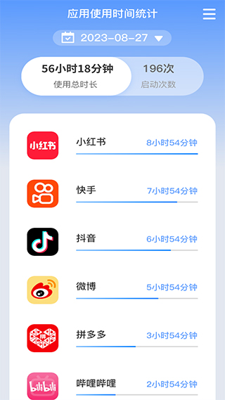 朝暮时长管家手机版截图2