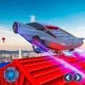 赛博汽车高空特技CyberTruckStuntGamesRampCarGames