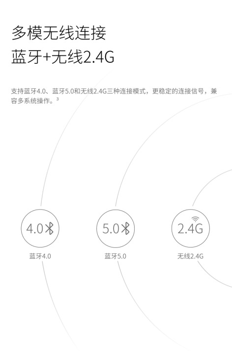 78&99&110键简便设备切换详解雷柏刀锋系列2024版多模无线键盘性能参数