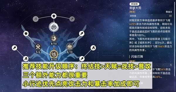 崩坏星穹铁道飞霄怎么培养