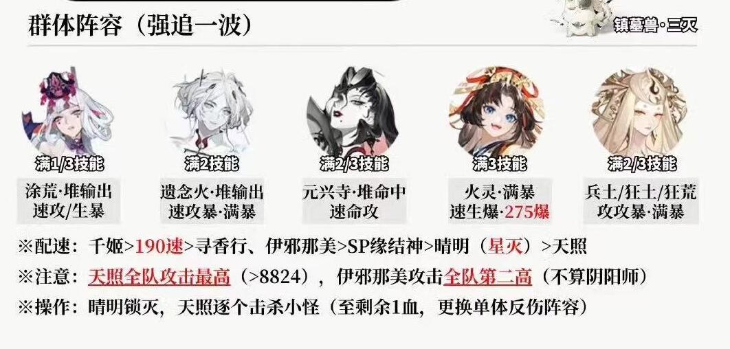 阴阳师超鬼王第一天阵容推荐