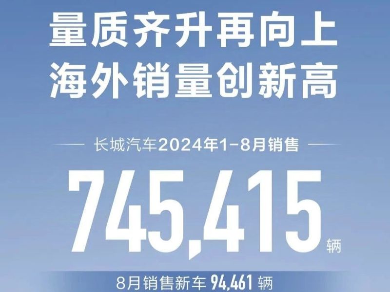 2024年8月汽车销量：谁在崛起谁在掉队