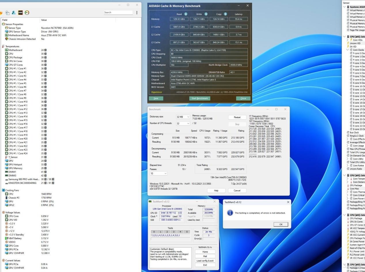 空冷OC直接上8600MHz，华硕哎哟喂这块Z790不得了