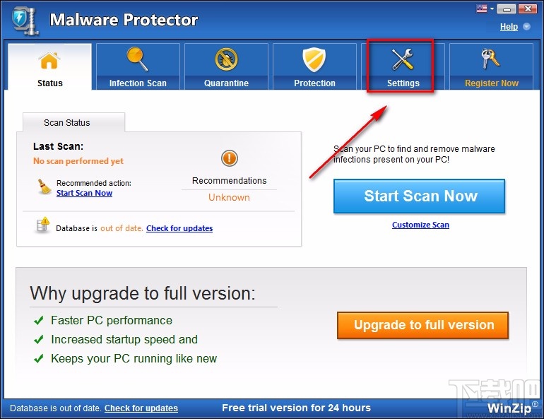 MalwareProtector设置中文的方法