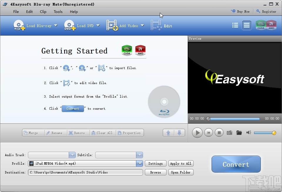 4EasysoftBluRayMate剪切视频的操作方法