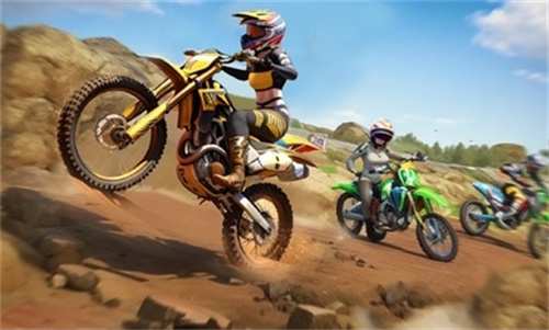 摩托越野赛车MotocrossBikeRacing截图1