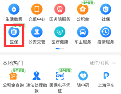 支付宝怎么交医保缴费