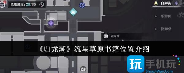 归龙潮流星草原书籍位置在哪里