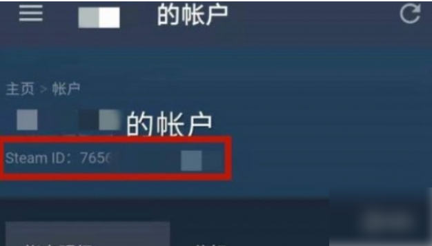 手机steam在哪查看17位id
