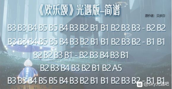 光遇琴谱大全琴谱数字版简谱大全